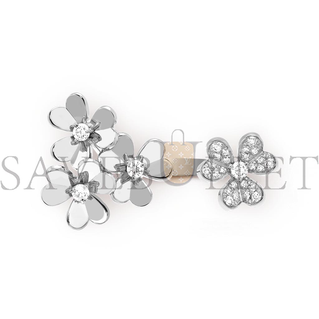 v*n cl*f arpels frivole between the finger ring - white gold, Di*m*nd  vcarp6l000